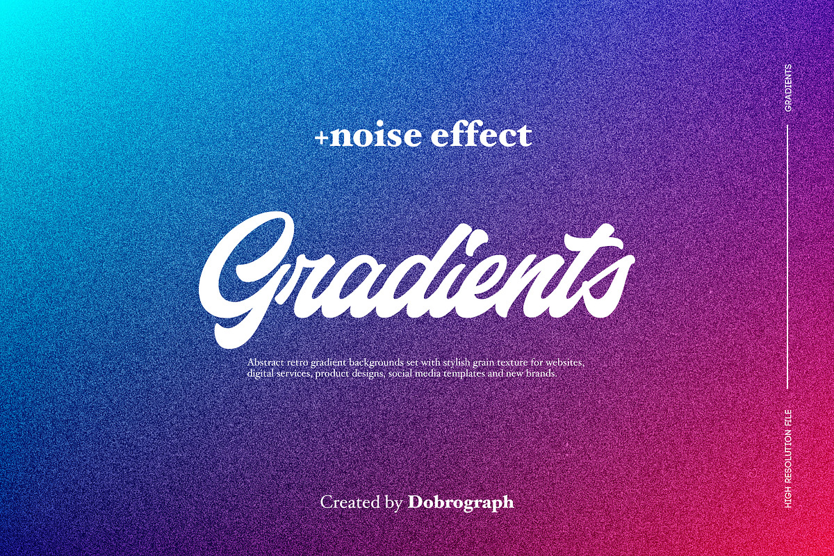 Abstract gradients, a Background Graphic by DOBROGRAPH (Photo 4 of 14)