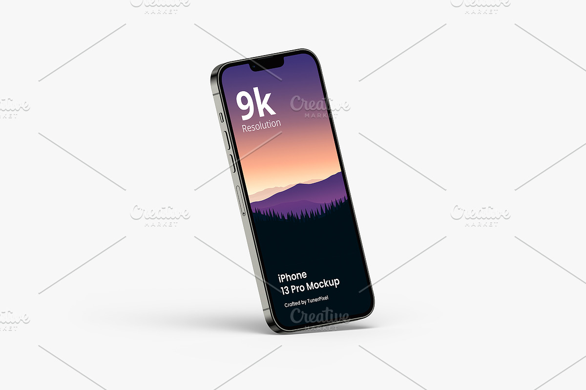 iPhone 13 Pro Mockup, an iPhone Mockup by Mockupia (Photo 11 of 27)