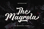 The Magrola - Vintage Script Font, a Handwritten Font by prps.std (Thumbnail 1 of 8)