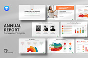 Annual Report Keynote Template, a Presentation Template by Design Vault (Thumbnail 1 of 9)
