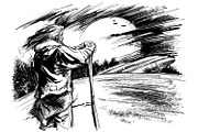 INK. 40 Photoshop Brushes for Inking, a Brush Add-On by Eldar Zakirov's (Thumbnail 9 of 13)