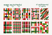 Patterned Christmas backgrounds, a Background Graphic by Essentially Nomadic (Thumbnail 7 of 10)