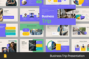 Business Trip Google Slides, PPoint, a Presentation Template by Fit-tee (Thumbnail 1 of 2)