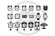 clocks icons, an Icon by mesblanc (Thumbnail 2 of 3)