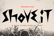 Shove It, a Handwritten Font by Loudoun Design Co. (Thumbnail 1 of 6)