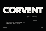 Corvent – Geometric Sans Serif, a Sans Serif Font by Hasbi Creative (Thumbnail 1 of 19)
