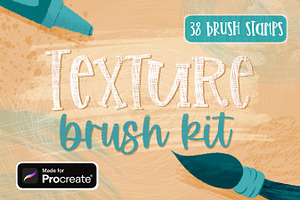 Procreate Brushes | Texture stamps