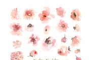 Unruly Watercolor Flowers Set, an Illustration by Kim Thoa Designs (Thumbnail 8 of 11)
