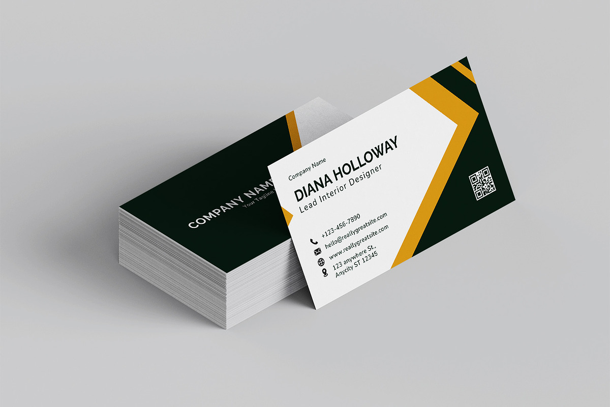 Modern Elegant Business Card, a Business Card Template by Artnivora.Std