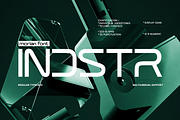 Morian Industrial Tech Display Font, a Sans Serif Font by Rasio Studio (Thumbnail 5 of 11)