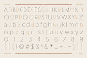 Delvion - Art Deco Typeface, a Sans Serif Font by Indotype Foundry (Thumbnail 6 of 10)