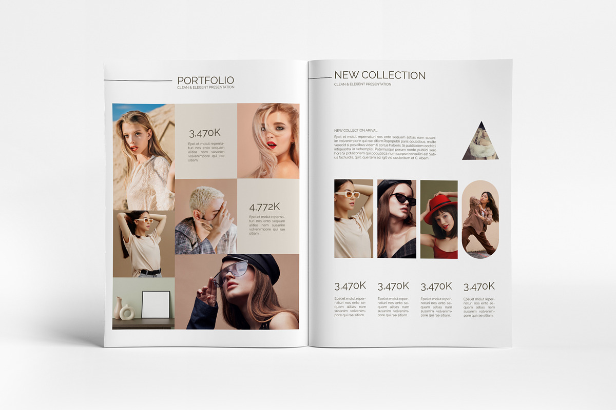 Portfolio Template I Canva, a Brochure Template by PixWork (Photo 5 of 9)