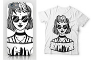 Only Girls! Tattoo girls, an Animal Illustration by Vavavka (Thumbnail 3 of 13)