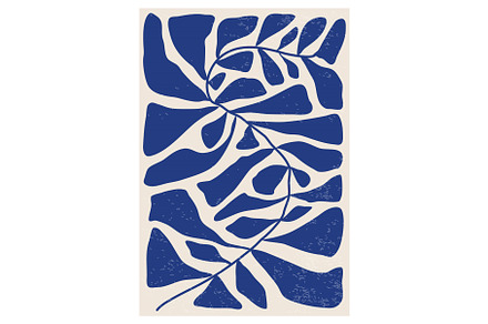 Minimalist poster with abstract art, an Illustration by C Design Studio