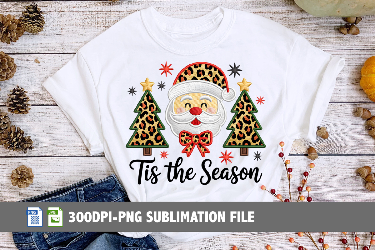 Leopard Santa Season PNG, an Object Graphic by SVGCuteShop (Photo 3 of 3)