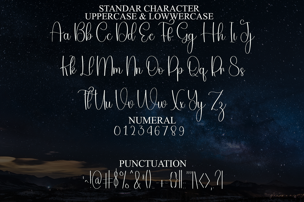 February Samantha, a Handwritten Font by InermediaSTUDIO (Photo 6 of 8)