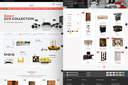 Responsive Magento Furniture Theme, a Websites & App Template by Cmsideas (Thumbnail 3 of 3)