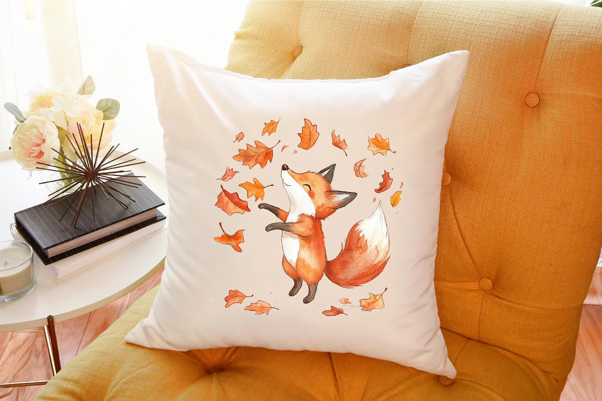 Cute Funny Woodland Animals Clipart, an Illustration by Sublimation Artist (Photo 6 of 6)