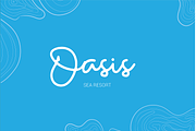 Gasing Monoline Script Font, a Script Font by Grontype (Thumbnail 5 of 7)