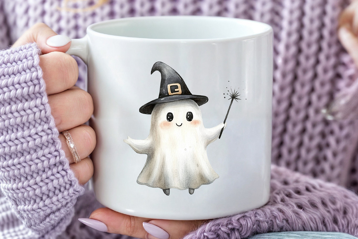 Cute Boo Halloween Sublimation, an Illustration by Rose Art (Photo 5 of 6)