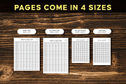 Editable Weekly Half Hour Planner, a Stationery Template by Graphicsnext (Thumbnail 2 of 5)