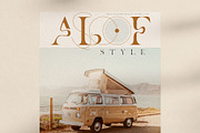 More Aloof Typeface Font, a Serif Font by Creativeqube Design (Thumbnail 5 of 14)