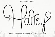 Hailey, a Handwritten Font by InermediaSTUDIO (Thumbnail 1 of 8)