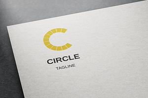 Abstract Letter C Logo Design