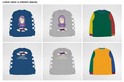 Long Sleeve Tee V.2 - Mockup, a Shirt Mockup by DaldSgh (Thumbnail 4 of 8)