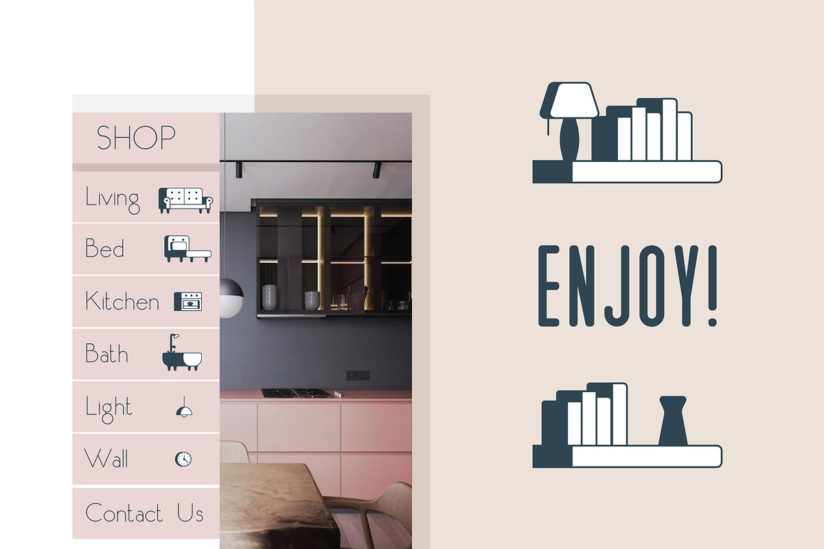 Interior Furniture Icons | 30!, an Icon by MikeHill (Photo 4 of 4)