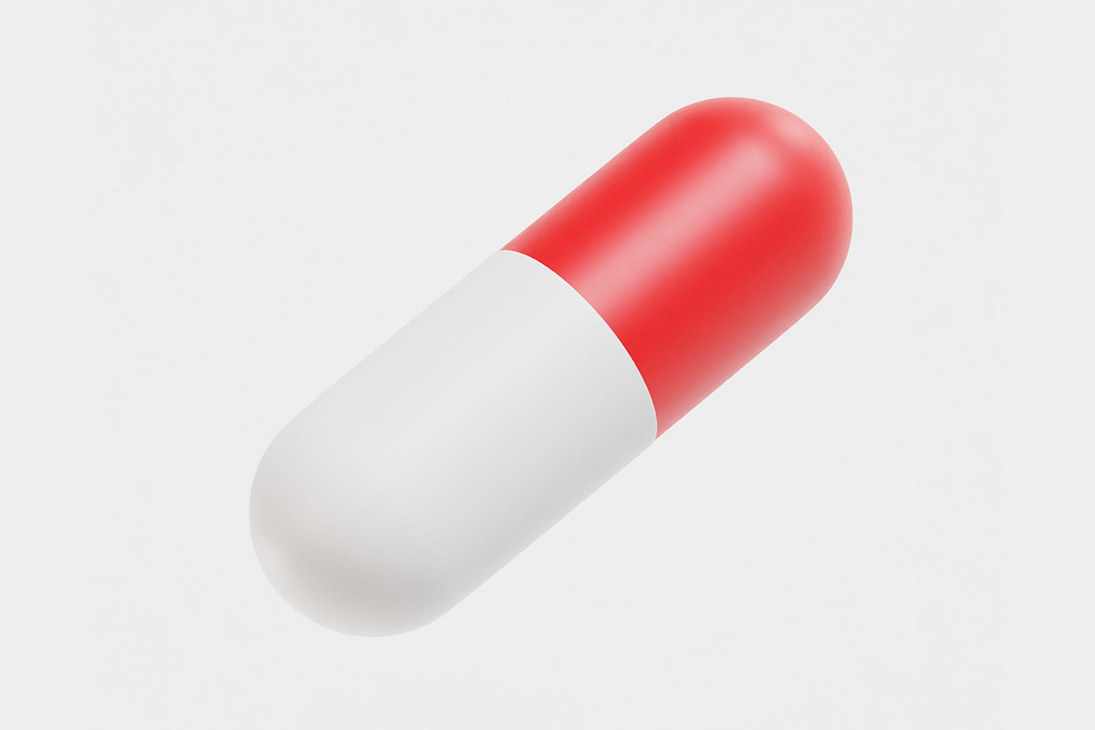 Capsule pill, an Object 3D Model by fahad121 (Photo 1 of 8)