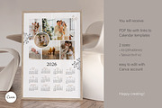 2026 Photo Collage Calendar Template, a Poster Template by R-studio (Thumbnail 8 of 8)