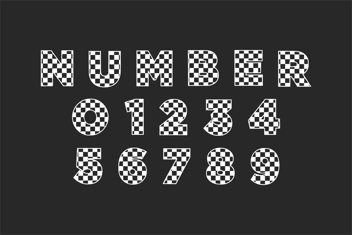 Motor Sport – Racing Font, a Font by Fourteen Letter (Photo 2 of 5)