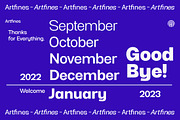 Artfines, a Sans Serif Font by artism_design (Thumbnail 3 of 7)