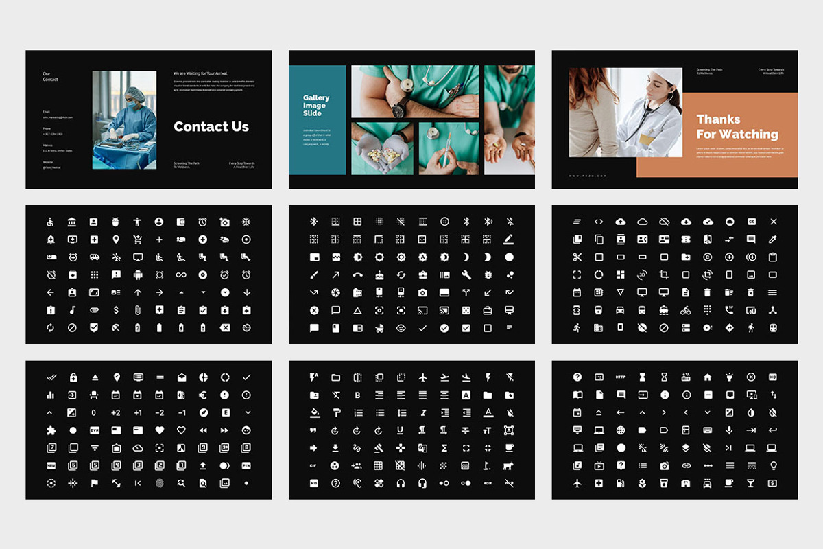 Fezo : Medical Powerpoint, a Presentation Template by Punkl Camp (Photo 9 of 9)