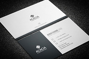 Creative and Simple Business Card, a Business Card Template by DesignGhar (Thumbnail 1 of 6)