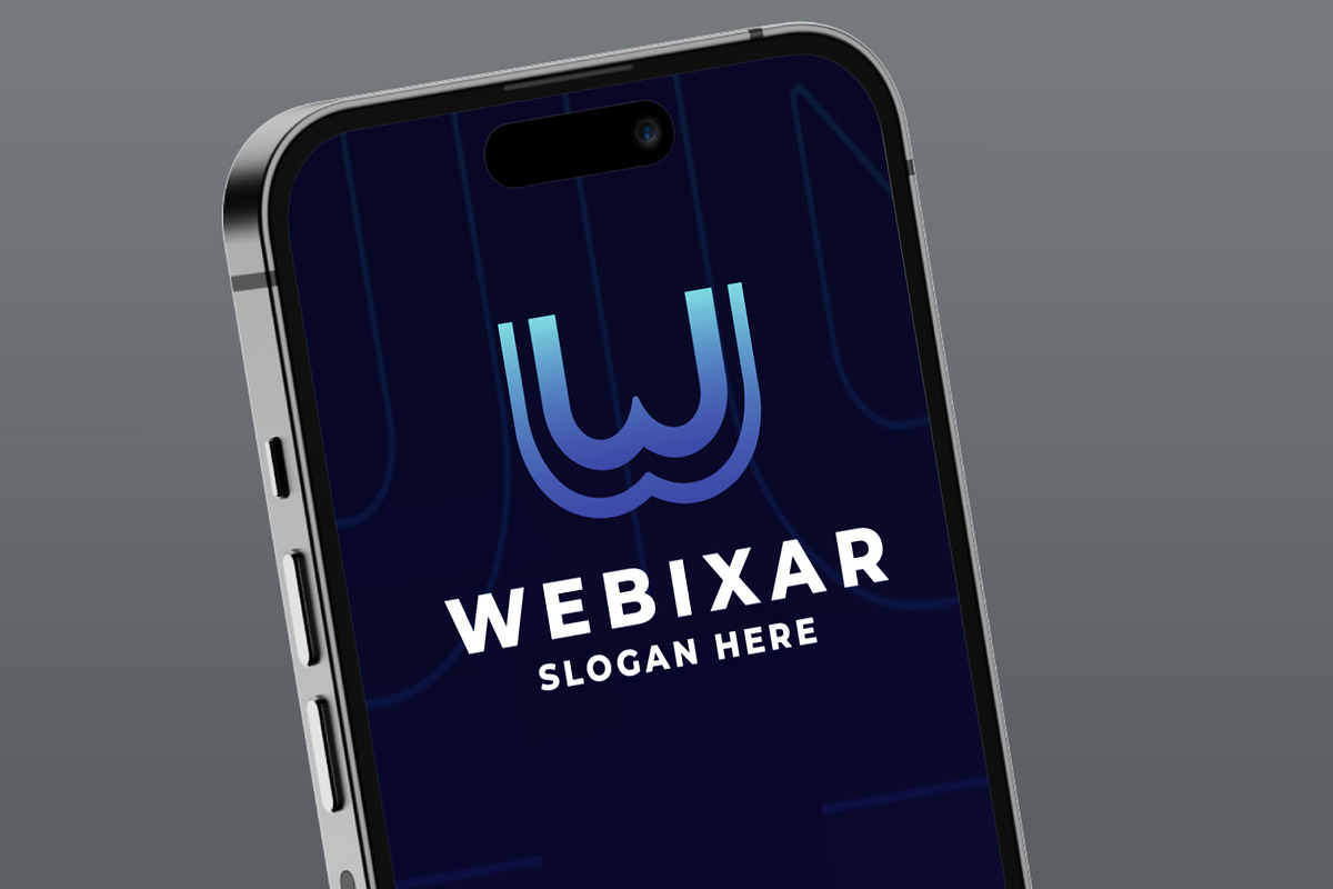 Web Digital Letter W Logo, a Branding & Logo Template by Design_Planet (Photo 2 of 3)