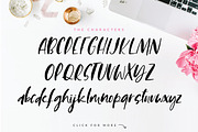 Ruby Dreams font + dingbats, a Script Font by Creator Goodies (Thumbnail 2 of 9)