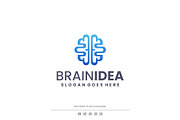 Gradient Modern Brain Idea Logo, a Branding & Logo Template by Artnivora.Std (Thumbnail 1 of 4)