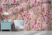Summer flowers repeat pattern design, a Pattern Graphic by VOVU Studio (Thumbnail 8 of 10)
