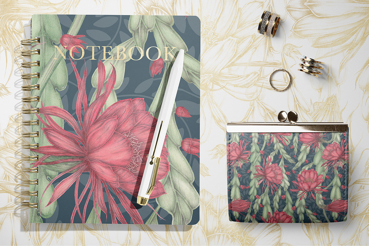 Floral Aesthetic Vintage Patterns, a Pattern Graphic by Alisa Fimen Design (Photo 5 of 13)