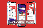 Nemesis - NFT Market Collection Apps, an UI Kit Template by Minialis (Thumbnail 5 of 6)