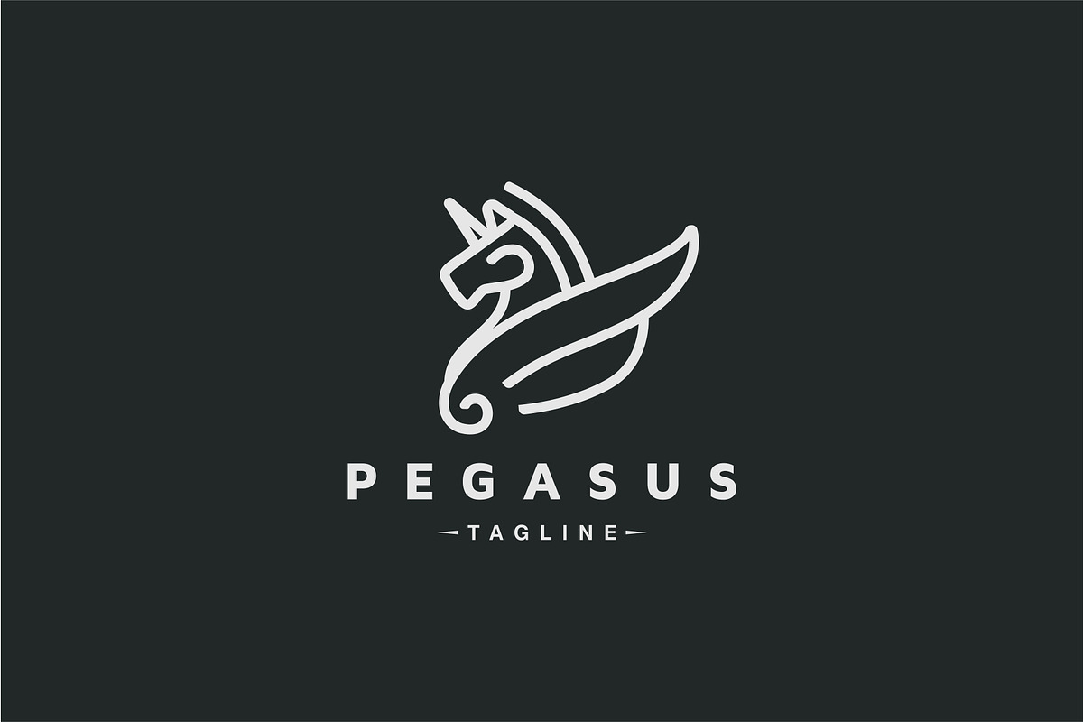 Pegasus Logo, a Branding & Logo Template by Logosava (Photo 2 of 2)