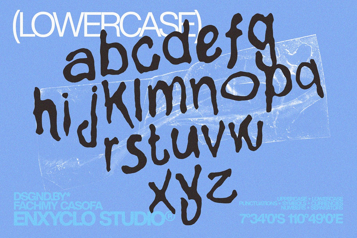 ENGHOLA — Urban Imperfect Font, a Handwritten Font by Enxyclo Studio (Photo 7 of 12)