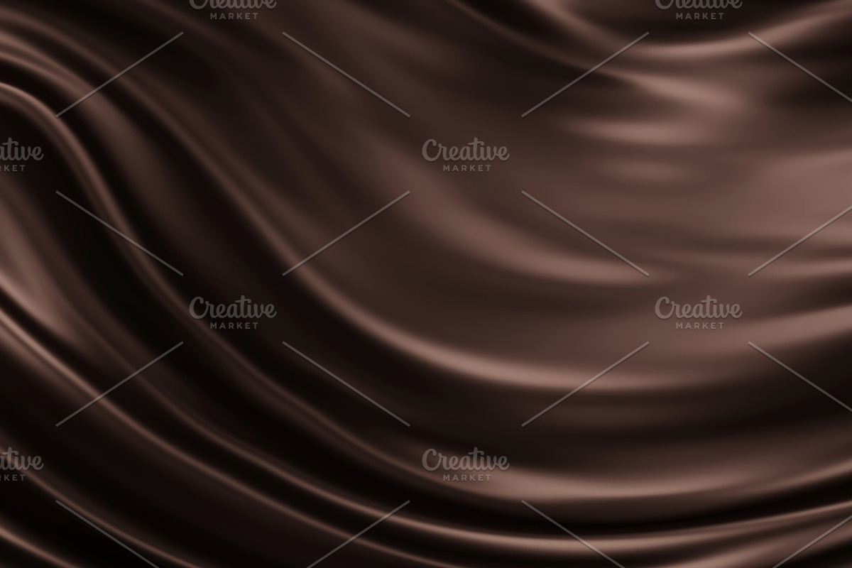 Luxury dark brown fabric background, a Texture Illustration by ArtBackground