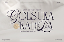 Golsuka Kadila - Hand Crafted Hybrid