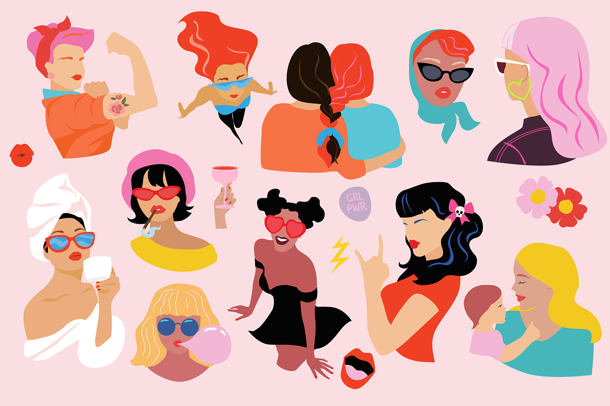GIRL POWER, an Illustration by Alena (Photo 2 of 3)