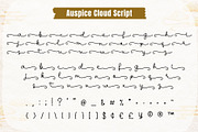 Auspice Cloud - Chinese Font Duo, a Script Font by AnningArts (Thumbnail 8 of 8)