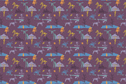 TRIBAL NATURE. 20 VECTOR PATTERNS, a Pattern Graphic by Shusha Guna Art (Thumbnail 14 of 15)