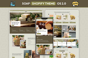Handmade Soap Shopify Theme, a Shopify Template by LogicGo Shopify Experts